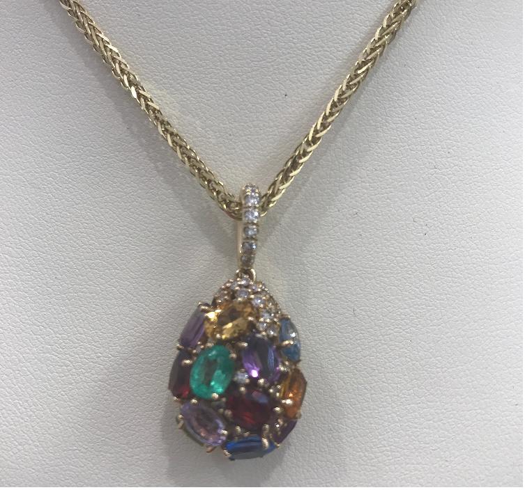 תליוני יהלומים - PDG-0123-M