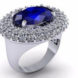 טבעות יהלומים - RDG-1405-M