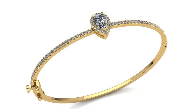 צמידי יהלום - BD-2378VY-M