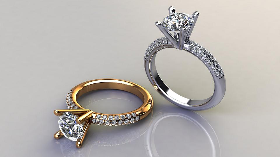 סוליטרים - טבעות אירוסין - SRE-0054-M