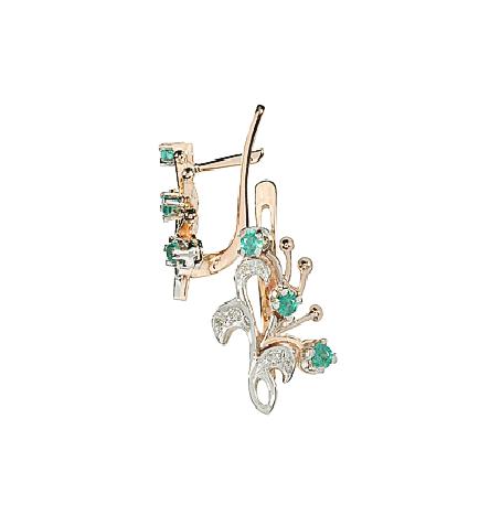 עגילי יהלומים - EDG-316