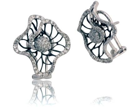 עגילי יהלומים - ED-171A006BX