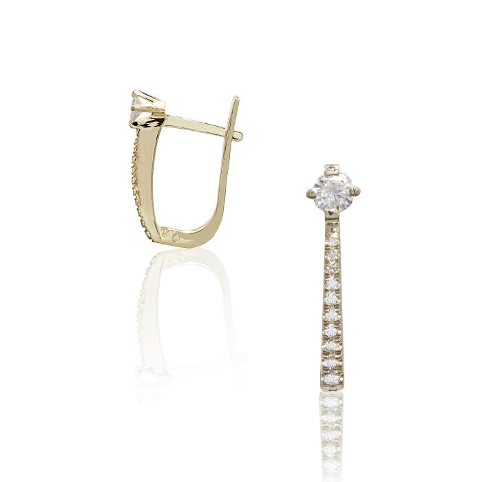 עגילי יהלומים - ED-2066