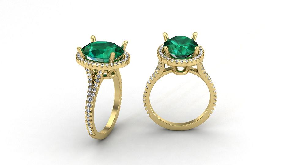 טבעות יהלומים - RDG-134-M