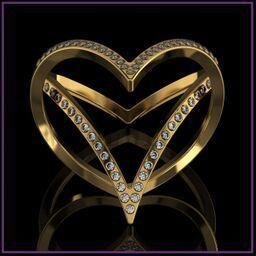 טבעות יהלומים - RD-V-Y-M