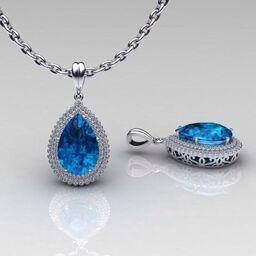 תליוני יהלומים - PD-43-M