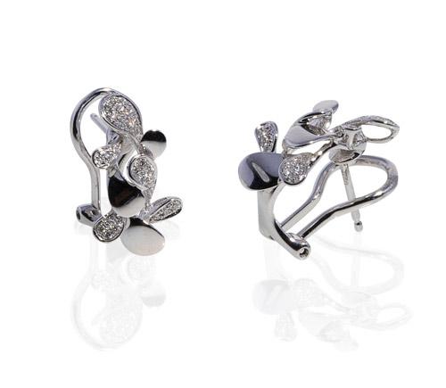 עגילי יהלומים - ED-181039BQQ