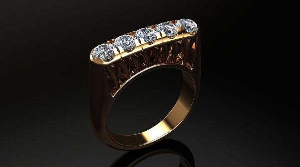 סוליטרים - טבעות אירוסין - SRE-154-M