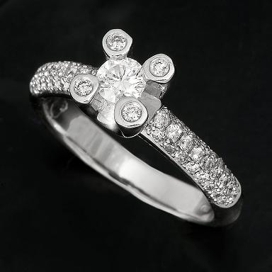 סוליטרים - טבעות אירוסין - SRE-644