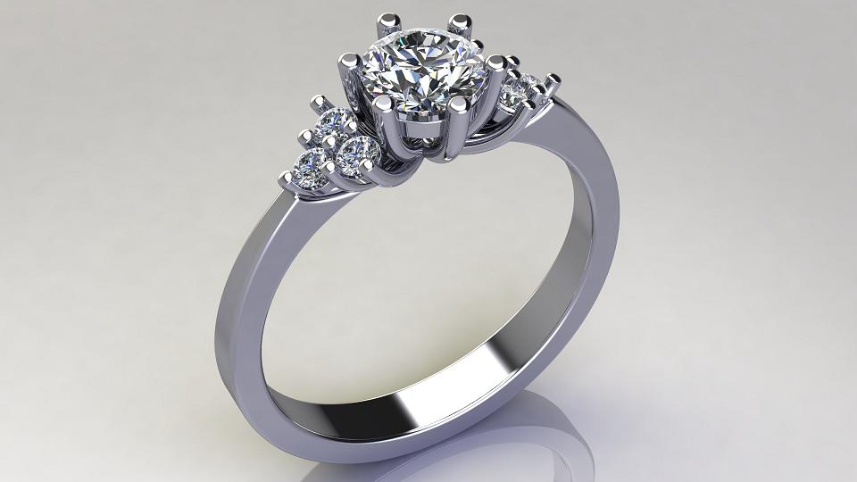 סוליטרים - טבעות אירוסין - SRE-184-M