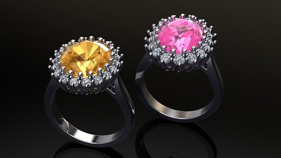 טבעות יהלומים - RDG-130-M