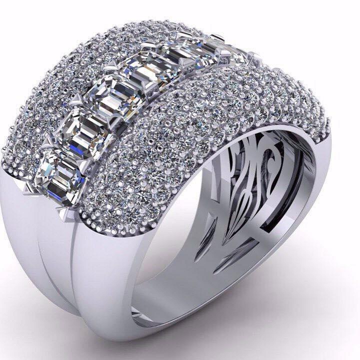 טבעות יהלומים - RD-552-M