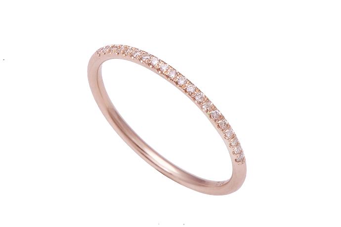 סוליטרים - טבעות אירוסין - RD2W-R