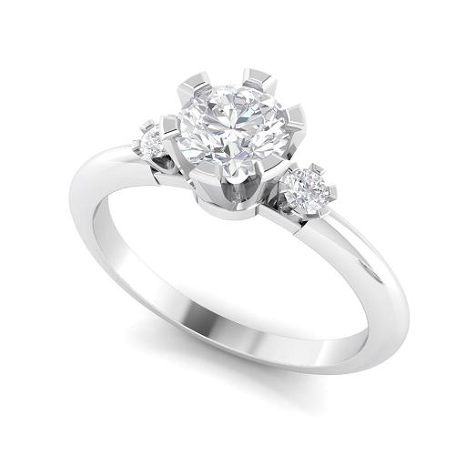 סוליטרים - טבעות אירוסין - SRE-P63-M