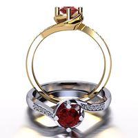 טבעות יהלומים - SRE-050R-M