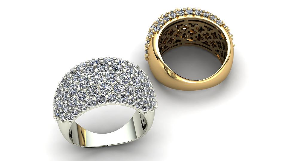 טבעות יהלומים - RD-015-M