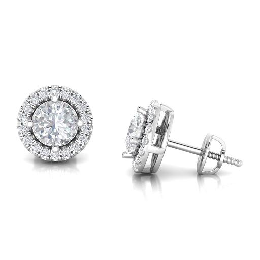 עגילי יהלומים - ED-RA-00138