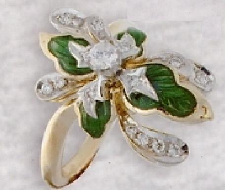 טבעות יהלומים - RDG-518