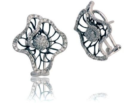 עגילי יהלומים - ED-171A003BX