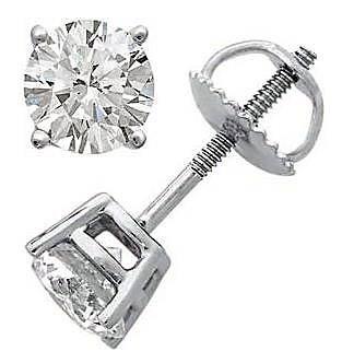 עגילי יהלומים - EDS-1168