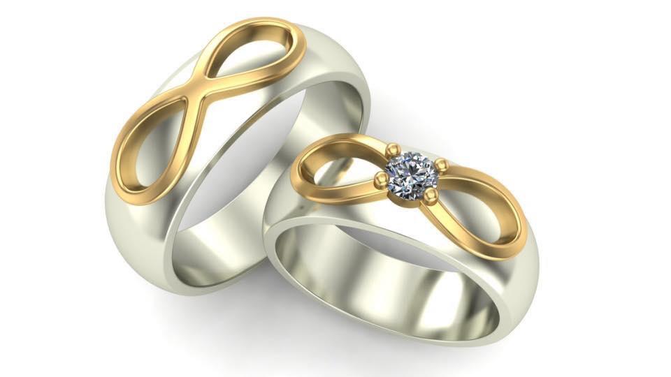 טבעות נישואין - RM-216-M