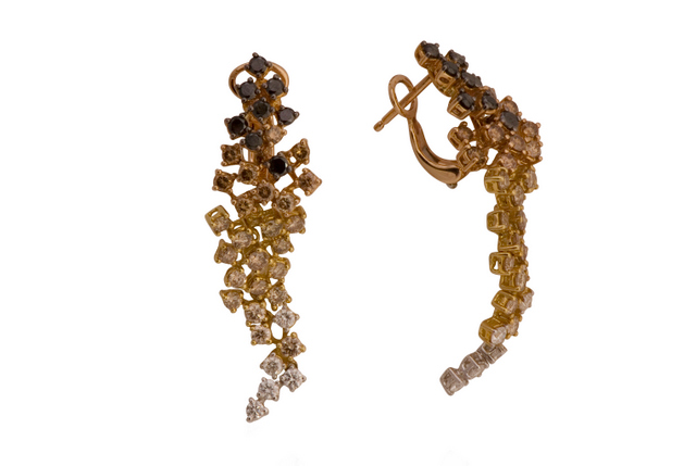 עגילי יהלומים - ED-89149BTQX