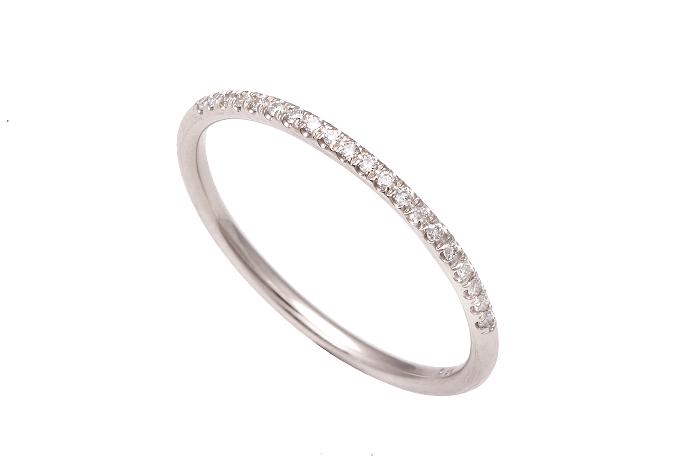 סוליטרים - טבעות אירוסין - RD2W-W