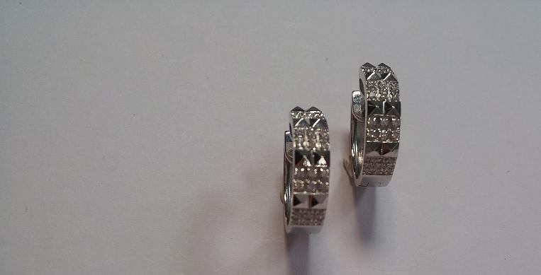 עגילי יהלומים - ED-197011BQQ