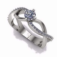 סוליטרים - טבעות אירוסין - SRE-232-M