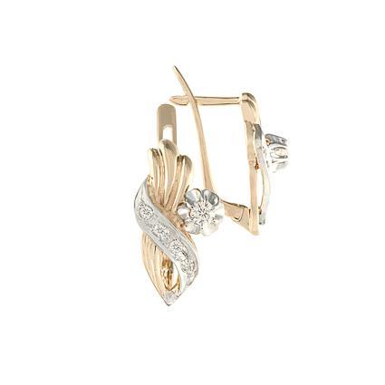 עגילי יהלומים - ED-107