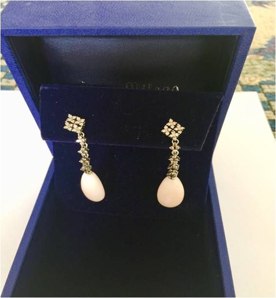 עגילי יהלומים - Piero Milano