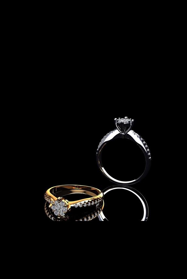 סוליטרים - טבעות אירוסין - SRE-069-M