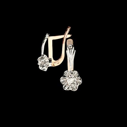 עגילי יהלומים - ED-51