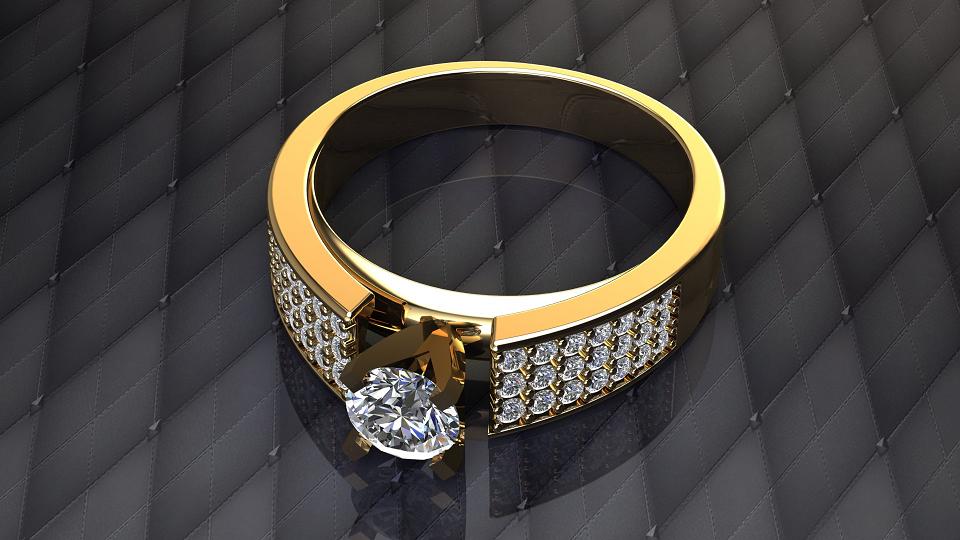 סוליטרים - טבעות אירוסין - SRE-0008-1Y-M