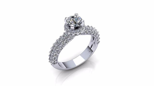 סוליטרים - טבעות אירוסין - SRE-1919A-M