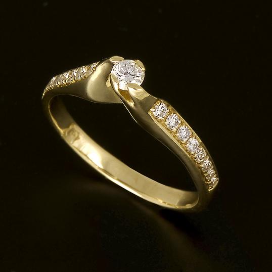 סוליטרים - טבעות אירוסין - SRE-858 