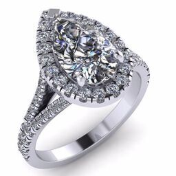 סוליטרים - טבעות אירוסין - SRE-1535-M